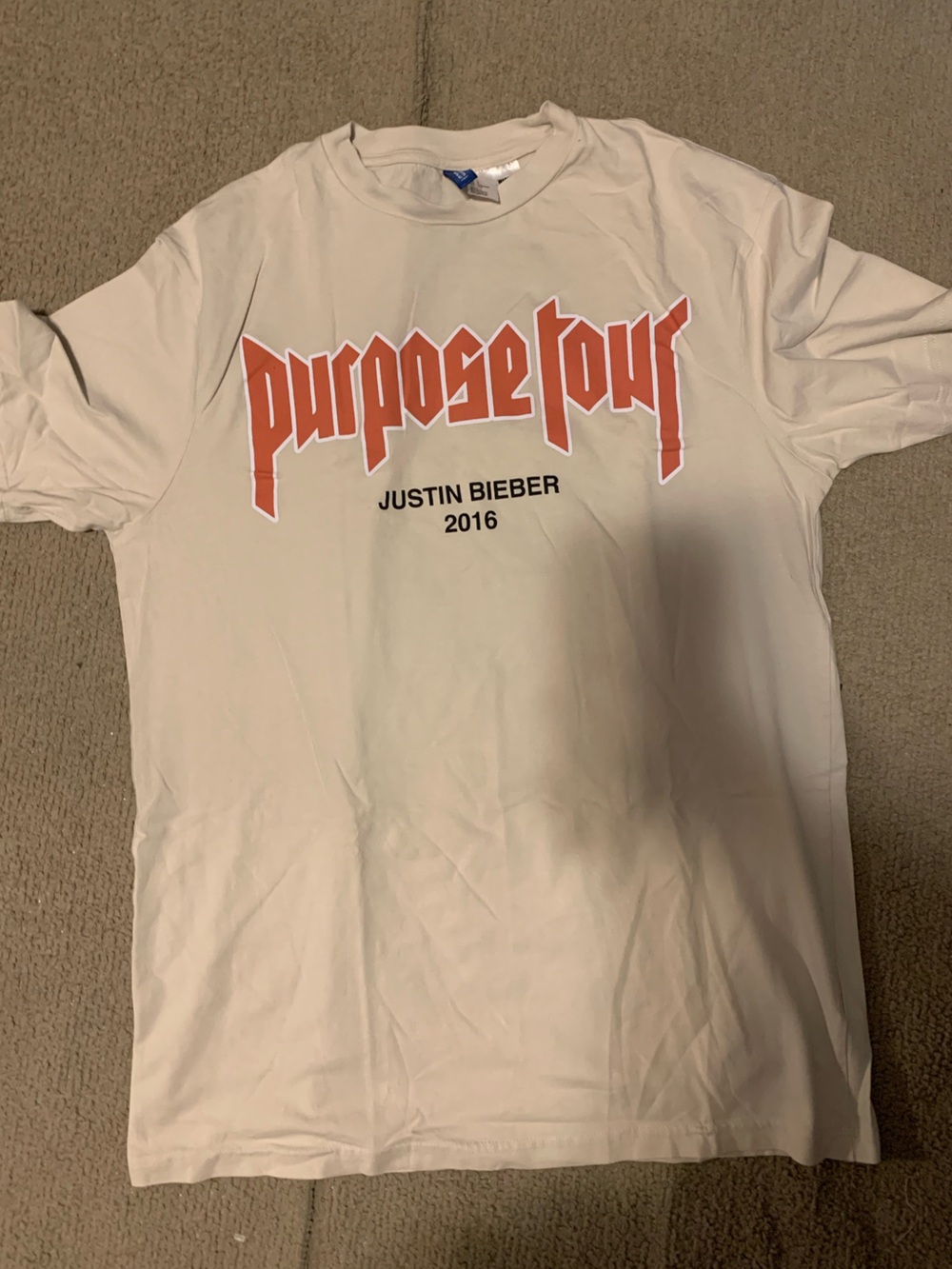 Justin Bieber H&M Purpose Tour T Shirt
